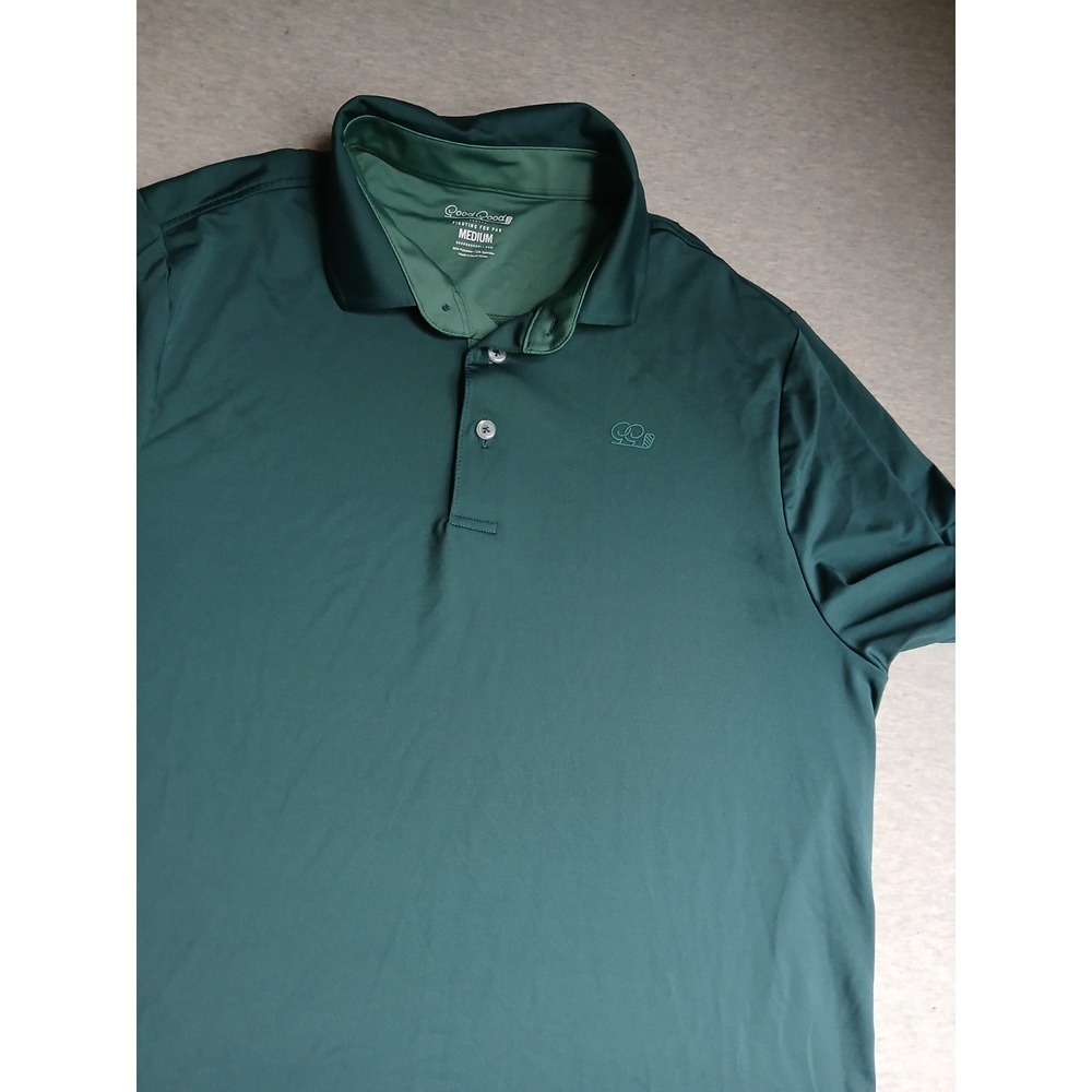 Good Good Polo Medium Shirt Stretch Performance Wicking Preppy Golf